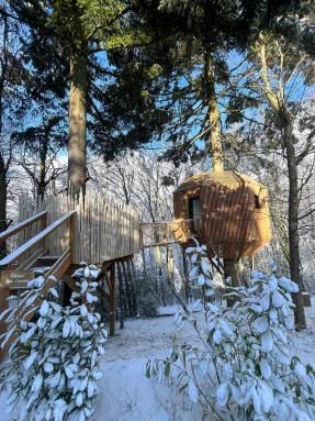 Dormir dans une cabane en hiver : est-ce une bonne idée ?