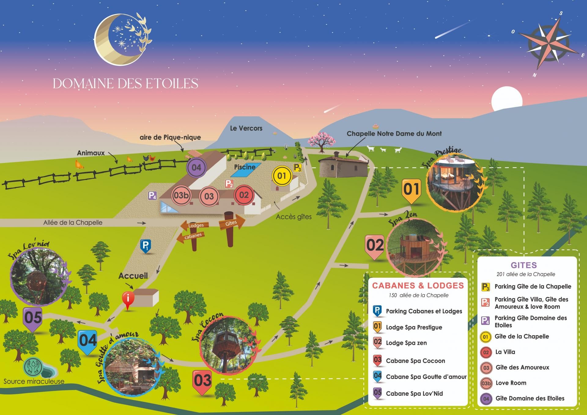 Domaines des étoiles - Le domaine