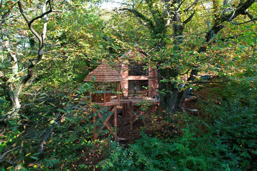 Le Domaine des Étoiles - Spa Treehouse Goutte d'amour